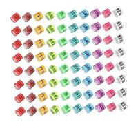 Toddmomy 100pièces Bagues pour Oiseaux Bagues pour De Poulet Outil De Distinction pour De Pigeon pour De Volaille Réutilisables Et Faciles à Installer