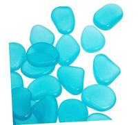 Toddmomy 100pièces Galets Lumineux Décoratifs pour Aquariums Jardins Et Allées Pierre Naturelle Phosphorescente Lac
