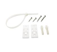 Toddmomy 10ensemble Kit Anti-basculement Pour Meubles Sangle Pour Meubles Mural Plastique Blanc Sécurité Pour Garçon Fille Maison