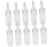 Toddmomy 10pièces Abreuvoir Verre pour Hamster Biberon Transparent pour Petits Animaux Hamsters Planeurs De Sucre Biberon Réutilisable pour Orphelins