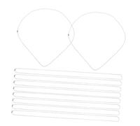 Toddmomy 10pièces Colliers pour Chiens De Moyenne Chaîne Acier Inoxydable Perles Rondes Étiquettes Identification Bijoux pour Animaux De Compagnie