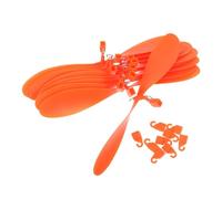 Toddmomy 10pièces Lot de Hélices Avion pour Modèles Réduits Installation pour Planeurs Et Hélicoptères Tiger Système De Bande Élastique