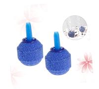 Toddmomy 10pièces Pierre à Air Aquarium Boule Minérale De Diffuseur Oxygène Bulles Fines pour Aquarium Et Hydroponie Bleu