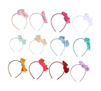 Toddmomy 12 Pièces Bandeau Bandeau Cerceaux De Cheveux Pour Bébés Accessoires De Cheveux Pour Enfants Sergé