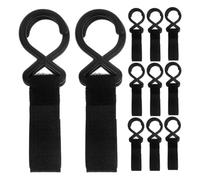 Toddmomy 12 pièces Crochets Poussette Multifonctions Nylon avec Attache Universels pour à Couches et Chariot Accessoires Poussettes Portables et pour Usage
