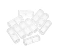 Toddmomy 12 Pièces Dispositif de Sécurité Détachable pour Cordon de Rideau en Plastique Transparent Mécanisme Condenseur et Éléments Tampons Élastiques, Réduit Les Risques D'accidents