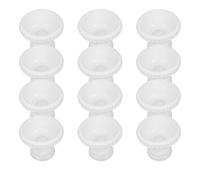 Toddmomy 12 Pièces Mini Urne Romaine de Fleurs en Plastique Blanc
