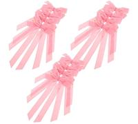 Toddmomy 12 Pièces Nœuds en Velours Rose Vintage pour Sapin de Noël, | Style Classique Élégant, pour Couronnes, Réutilisables et Résistants à L’usure, Portes D’entrée et Paquets
