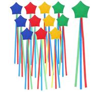 Toddmomy 12 Pièces Small Star Bean Bags for Outdoor Toss Game Set for School Events Beach and Backyard Fun Creative Star Building and Family Entertainment