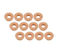 Toddmomy 12pièces Bouchons Liège pour Vases Hydroponiques avec Trou Central Bouchons pour Propagation Eau et Pots de Culture Accessoires Jardinage pour Bocaux Verre