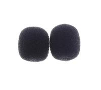 Toddmomy 15 pièces Housse Microphone Mousse Anti-vent Noir pour Micro Lavalier Petit Protection Ventilation