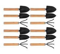 Toddmomy 15 Pièces Mini Outils de Jardinage à Main Truelle de Transplantation Pelle et Cultivateur Multifonctions pour Plantation Désherbage et Entretien de Plantes Pot Compact et Robuste