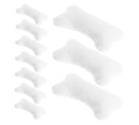 Toddmomy 15 Pièces Miniature Bone-Shaped Plush Pillows Set for Dollhouse Decor Soft Portable Tiny Couch Pillows for Imaginative Play and DIY Mini Furniture