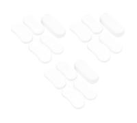 Toddmomy 15 pièces Tampon de Protection pour Abattant Wc Antidérapants Amortisseurs Silencieux Réducteurs de Bruit et Chocs pour Couvercle de Toilettes Maison