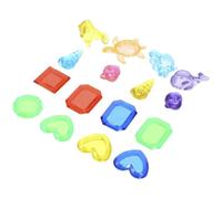 Toddmomy 16 pièces Jouets de Plongée pour Piscine été Gemmes sous et Animaux Marins pour Jeux Aquatiques et Chasses Au Trésor pour Garçon Fille