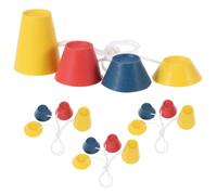 Toddmomy 16 pièces Outdoor Rubber Golf Tees Ball Holders Set Golf Accessories for Practice and Driving Range Reusable Colored Tees for Beginners and Enthusiasts