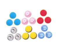 Toddmomy 18 Pcs Balles pour Chiens EVA Colorées Jouets Interactifs Résistants Morsure pour Chiots Balle Entraînement Portable et Silencieuse Léger pour Exercices Quotidiens Plein Air