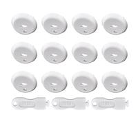 Toddmomy 18 Pcs Couvercle De Prise Couvercles De Commutateur Couvertures De Sortie Couvre-prises De Sécurité De Sécurité Pour Bébé Source De Abdos Électrique Blanche