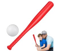 Toddmomy 1Ensemble Battes et Balles de Baseball Plastique pour Garçon Fille de Sport Extérieur pour Jardin Activités Familiales