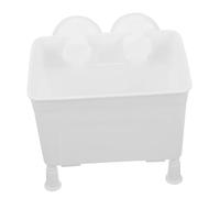 Toddmomy 1ensemble Boîte Élevage pour Poissons avec Ventouses Incubateur Aquarium Et Séparateur pour Poissons Et Crevettes Accessoire Transparent pour Élevage Milieu Aquatique