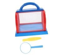 Toddmomy 1ensemble Cage Observation pour Garçon Fille Plein Air Boîte De Transport pour Insectes avec Loupe Kit Exploration Pratique pour Activités Familiales Facile à Utiliser Et
