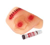 Toddmomy 1Ensemble de Cicatrices Halloween Autocollants Réalistes de Blessures pour Costumes et Fêtes Effet et Sécurisé pour Halloween et Cosplay