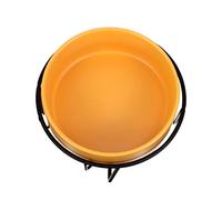 Toddmomy 1ensemble Gamelle Céramique Élevée pour Animaux avec Support Écuelle Antidérapante pour Nourriture Et Eau Design Pratique pour Chats Et Chiens