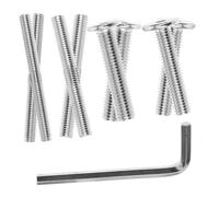 Toddmomy 1Ensemble Jeu de Boulons Filetés pour Griffoir à Chat Kit avec Clé de Rechange pour Assemblage de Poteaux Disponibles