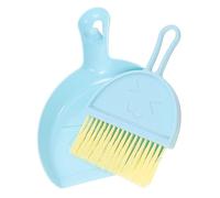 Toddmomy 1ensemble Mini Balai Et Poussette De Nettoyage pour Hamster Kit De Nettoyage Pratique pour Cages De Rongeurs Accessoires De pour Chinchillas Et Cochons Couleur Bleue