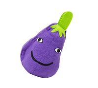 Toddmomy 1ensemble Set De Jouets à Mâcher pour Chiens avec Carotte Et Aubergine Jouet Stimulant pour Alimentation Lente Et Éveil pour Chiens Actifs