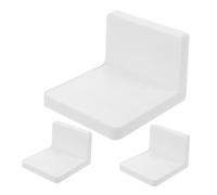 Toddmomy 1ensemble Support Mural Adhesif Pour Fleurs Étagère Murale Multifonction Pour Bonsai Et Décorations Blanches Idéale Pour Organiser Vos Espaces Et Exposer Vos Objets Préférés