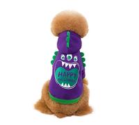 Toddmomy 1Pc Halloween Pet Vêtements Costume Spooky Puppy Breed Breed Sweet Hoodie Dog Clothes Pet Vêtement