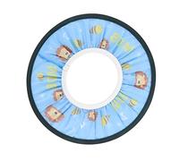 Toddmomy 1pièce Chapeau De Bain Réglable Pour Bonnet De Étanche Avec Protection Des Oreilles Pour Lavage Des Cheveux Bains Couleur Bleue