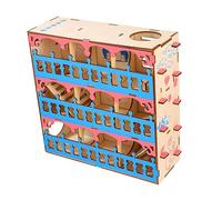 Toddmomy 1Pièce Hamster Activité pour Petits Animaux de Compagnie Conception Sûre Durable pour Environnement Épanouissant