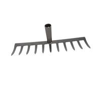Toddmomy 1pièce Râteau De Jardin avec Tête à Dents Outil Agricole Pratique pour Ramassage De Herbe Désherbage pour Travailler Types