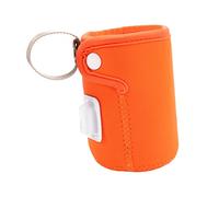 Toddmomy 1pièces -biberon De Voyage Portable Thermostat Usb Pour Lait Pratique Pour Déplacement Couleur Orange Sans Câble