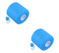 Toddmomy 2 Ensembles Bandage Élastique Tissu Petit Pour Brûlure Bras Flexible Bandage Poignet Elastiques Elastic Envelopper Bandages De Premiers Soins Éponge Blue 2 Rouleaux*2