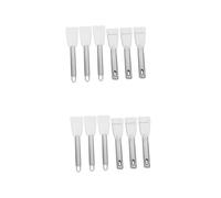 Toddmomy 2 Ensembles Grattoir À Glace Acier Inoxydable De Outils De Dégivrage Ergonomiques pour Réfrigérateur Et Congélateur 6 Pièces * 2