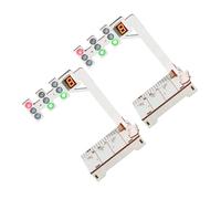 Toddmomy 2 Ensembles Kit Stem Feu de Circulation Bois Éducatif pour Garçon Fille Apprentissage Numérique Manuel et Développement de Compétences