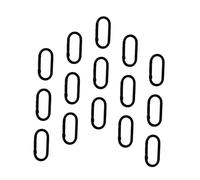 Toddmomy 2 Ensembles Mousquetons Aluminium pour Escalade Clips De Sécurité pour À Et Activités De Plein Air 20 Pièces * 2