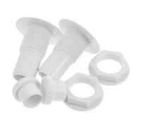 Toddmomy 2 Ensembles Plastic Freezer Drain Hole Stoppers Refrigerator Drain Plugs Cold-resistant Plastic Tubing Sealing Accessories