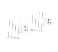 Toddmomy 2 Ensembles Support de Plantes Premium de Supports de Jardin avec Piquets et Étiquettes Durable pour Plantes Grimpantes et Fleurs pour Jardinage et Aménagement Paysager