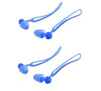 Toddmomy 2 Paires Bouchons D'oreille De Natation Étanches Accessoires Bouchon D'oreille Protecteur Natation Sous Bouchons Baignade Silicium Adulte Âge Enfant Adultes Groupe Corde Bleu