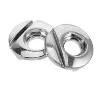 Toddmomy 2 pièces Accessoires Patins à roulettes Boucle Réglable Aluminium Rivet Double Verrouillage Métal pour Patins Homme Femme Garçon Fille Robustes et Légères