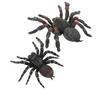 Toddmomy 2 pièces Araignées Fausse Réaliste Modèle pour Garçon Fille Décoration Halloween et Prank Party