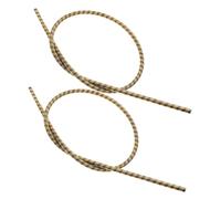 Toddmomy 2 Pièces Arbre flexible pour débroussailleuse Câble d'extension d'arbre flexible partie tondeuse câble d'arbre de remplacement pièces de rechange pour coupe-herbe