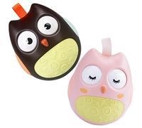 Toddmomy 2 Pièces Bascule pour Garçon Fille Hochet et Éducatif pour Garçon Fille Ans Stimule Interaction et Coordination Œil Main Couleurs