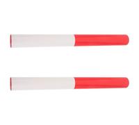 Toddmomy 2 Pièces Bâton de Relais Équipement Sportif Solide en Plastique Léger Abs pour Garçon et Filles pour Courses de Relais et Entraînement en ducation Physique