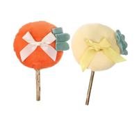 Toddmomy 2 Pièces Bâtons de Jeu Interactifs pour Lot de Jouets Amusants avec Herbe à Chat et Peluche Stimule et Favorise Lien avec Votre Animal