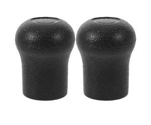Toddmomy 2 Pièces Bouchon de Sécurité en Caoutchouc Souple 22mm pour Protège-extrémité de Canne à Pêche, Embouts Résistants pour Réparations DIY et Prolongation Durée de Vie